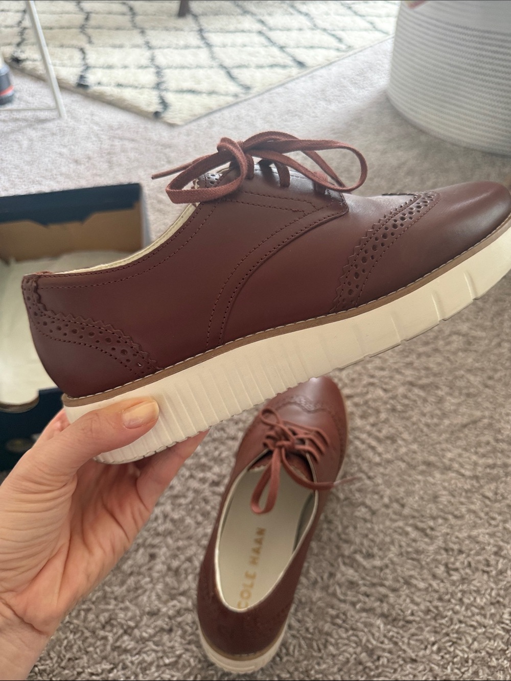 Cole Haan Grand city platform Oxford shoes